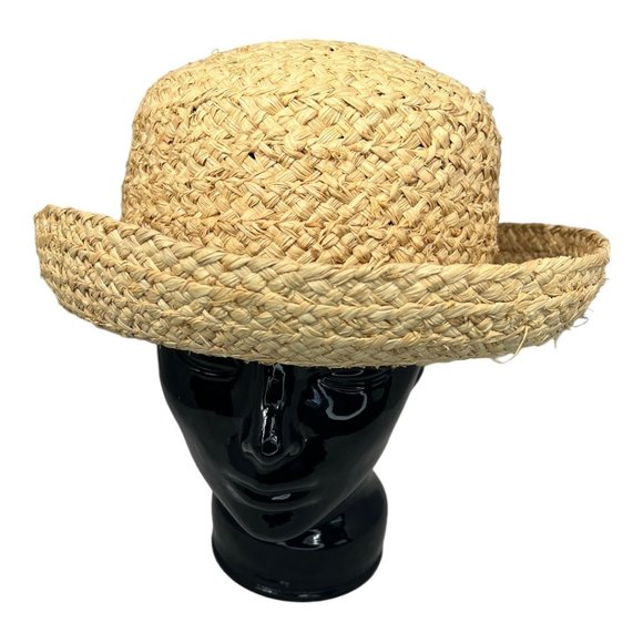 The Scala Collection All Natural Fibre Vintage Sun Hat One Size Fits All - Picture 5 of 10